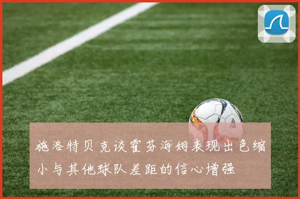 施洛特贝克谈霍芬海姆表现出色缩小与其他球队差距的信心增强